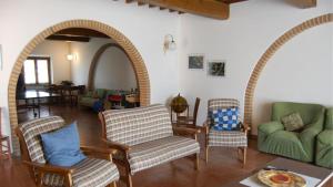 Posezení v ubytování Agriturismo Casale trieste