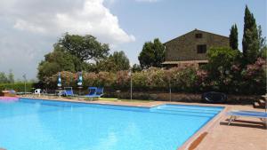 Bazén v ubytování Agriturismo Casale trieste nebo v jeho okolí