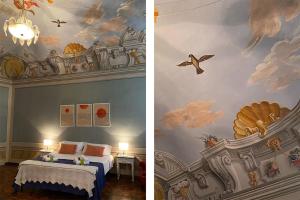 Postel nebo postele na pokoji v ubytování Albergo Diffuso Volterra