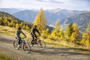 Jazda na bicykli v okolí ubytovania Pension Julia