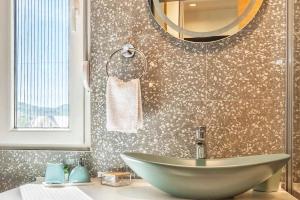 Koupelna v ubytování Modern Harmony