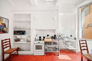 Køkken eller tekøkken på Entre art et histoire - Escapade élégante