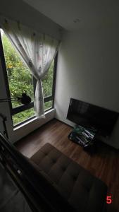 Posezení v ubytování Hoshi DaLat House