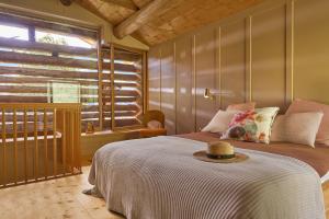 Ein Bett oder Betten in einem Zimmer der Unterkunft Sunneschy