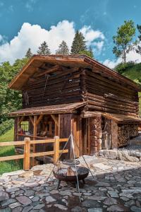 Das Gebäude in dem sich das Chalet befindet