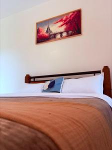 Ένα ή περισσότερα κρεβάτια σε δωμάτιο στο KwaNzia house Number 3