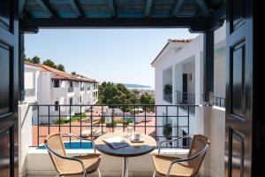 Balkón nebo terasa v ubytování Atrium of Alonissos