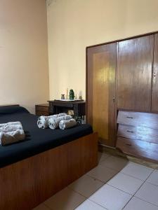 Postel nebo postele na pokoji v ubytování Eldorado house