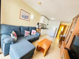 Μια τηλεόραση ή/και κέντρο ψυχαγωγίας στο Apartamento en Sur y sol Los Cristianos