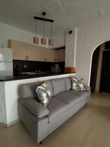 Kuchyň nebo kuchyňský kout v ubytování Seaside family house