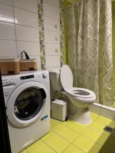 Koupelna v ubytování Seaside family house