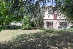 Zahrada ubytování Les Mappias en Ardèche