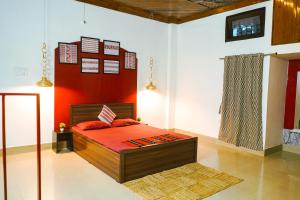 Postel nebo postele na pokoji v ubytování Yokosso Inn