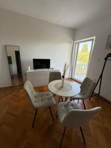 TV a/nebo společenská místnost v ubytování Apartments Antolkovic