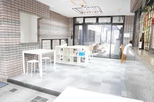 Predel za sedenje v nastanitvi 難波南Japanese Room