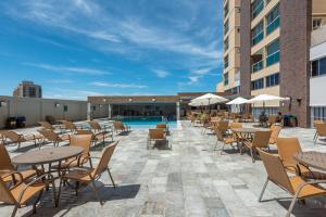 O edifício em que o hotel se localiza