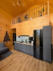 Köök või kööginurk majutusasutuses Savanna Mountain forest resort