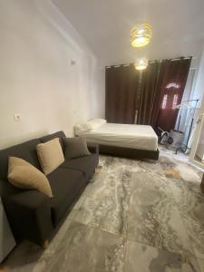 Postel nebo postele na pokoji v ubytování DUNJA apartment