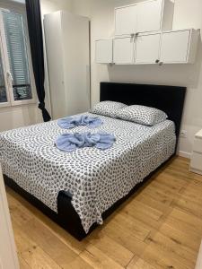 Posteľ alebo postele v izbe v ubytovaní T2 centre ville au calme absolue