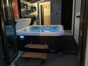 Koupelna v ubytování Relax Apartman