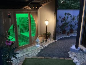 Zahrada ubytování Relax Apartman