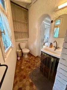 Ένα μπάνιο στο Gite Casot Merveille