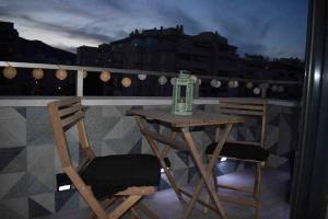 Balkón alebo terasa v ubytovaní Centro Plaza Torremolinos Piscina Wi-Fi Terraza