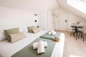 Hostel Charino客房内的一张或多张床位