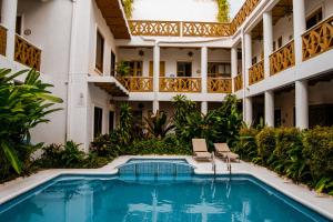 Bazén v ubytování Hotelito Los Sueños nebo v jeho okolí