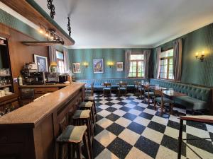 Posezení v ubytování Hôtel Val Du Tech