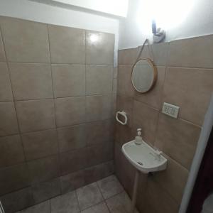 Koupelna v ubytování Complejo Corrientes Dpto 5