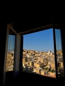 Nespecifikovaný výhled na destinaci Agrigento nebo výhled na město při pohledu z penzionu