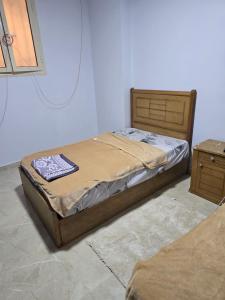 Postel nebo postele na pokoji v ubytování Pyramids Private Gate