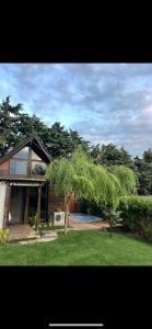 Zahrada ubytování Galaxy Housing