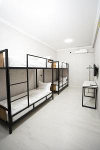 Кровать или кровати в номере City hostel