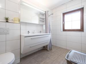 A bathroom at Fleckalm