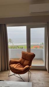 Posezení v ubytování Hotel Midotel Seaview