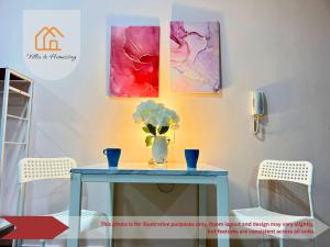 Posezení v ubytování Cozy Studio unit,Cyberjaya,Wifi, Netflix,Free parking