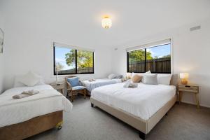 Katil atau katil-katil dalam bilik di Iconic Beach House on Bruce Inverloch