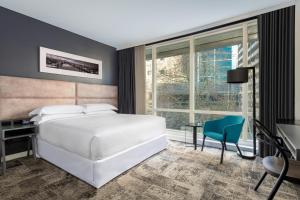 Posteľ alebo postele v izbe v ubytovaní Four Points by Sheraton Auckland