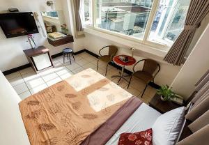 Posezení v ubytování 登園大飯店 宜蘭縣旅館096號