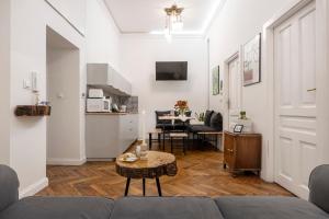 Kuchyňa alebo kuchynka v ubytovaní Kurkowa Apartments