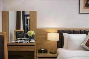 Posezení v ubytování Lam Anh Hotel 3 Ngoại Giao Đoàn BT5-16