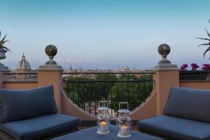 A balcony or terrace at Santonofrio SKY Terrace Penthouse