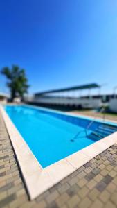 Bazén v ubytování Sole Mio Wellness & SPA nebo v jeho okolí