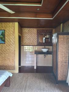 Køkken eller tekøkken på Rice paddy bungalow