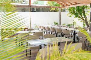 Restaurace v ubytování Navaya Dhiffushi