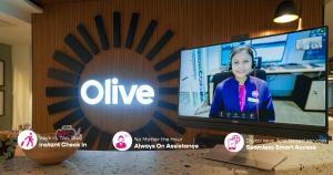 TV a/nebo společenská místnost v ubytování Olive Hotel Millers Road by Embassy Group