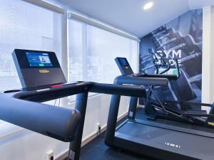 Fitness centrum a/nebo fitness zařízení v ubytování Wyndham Garden Quito