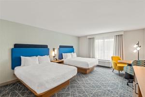 Postel nebo postele na pokoji v ubytování Hampton Inn Cooperstown